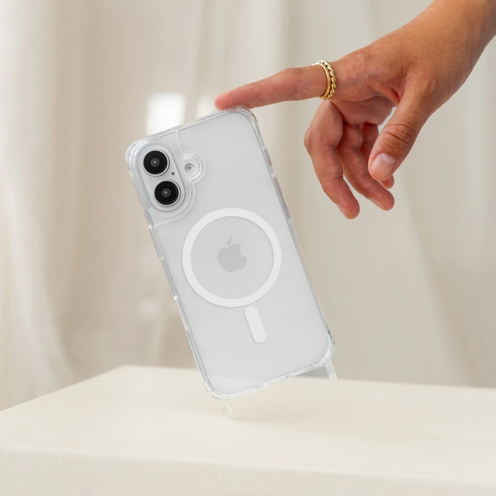 iPhone 17 Handykette Durchsichtig MagSafe