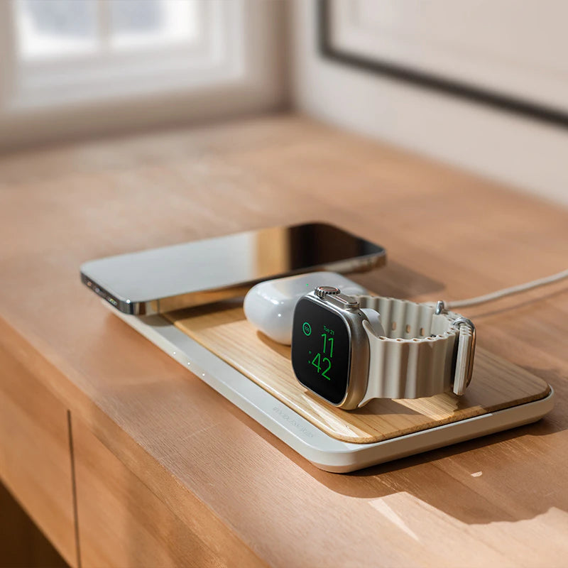 3-in-1 MagSafe & Apple Watch Charger