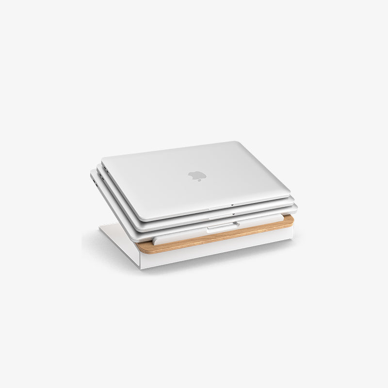 Laptop Erhöhung aus Eiche