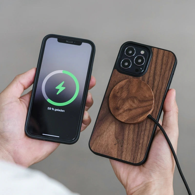MagSafe Wireless Charger Walnuss
