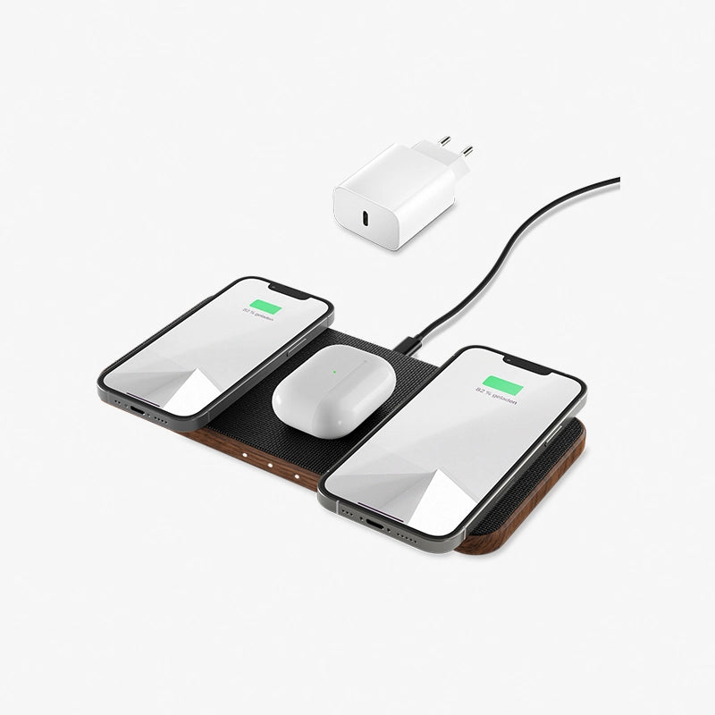 Bundle MultiPad Fast Charger Walnuss