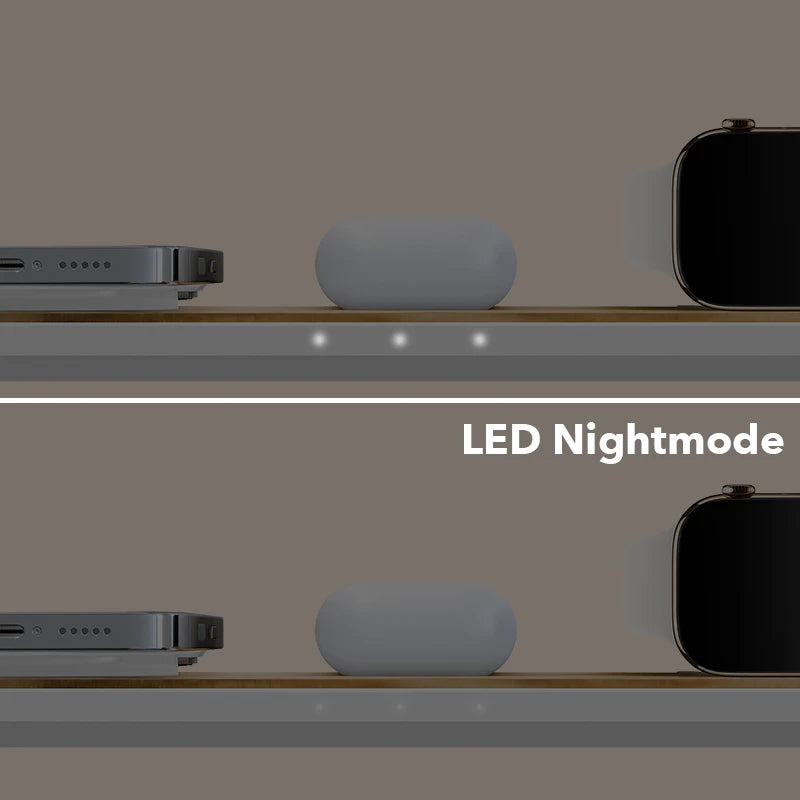 3-in-1 MagSafe & Apple Watch Charger