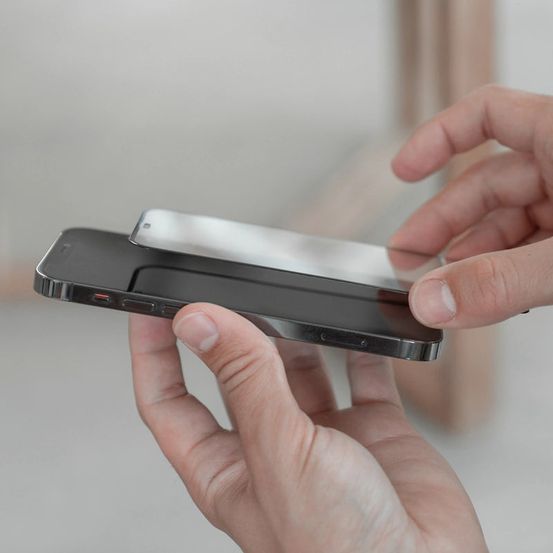 Bio Case + Fullscreen Panzerglas iPhone 12 Navy