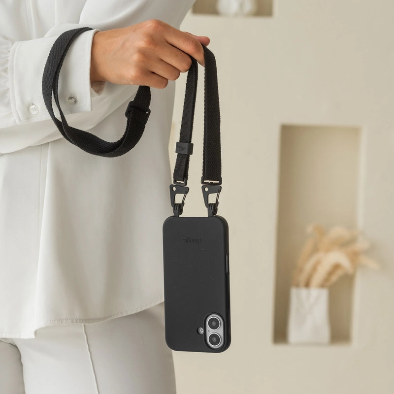 iPhone 16 Pro Max Handykette Schwarz
