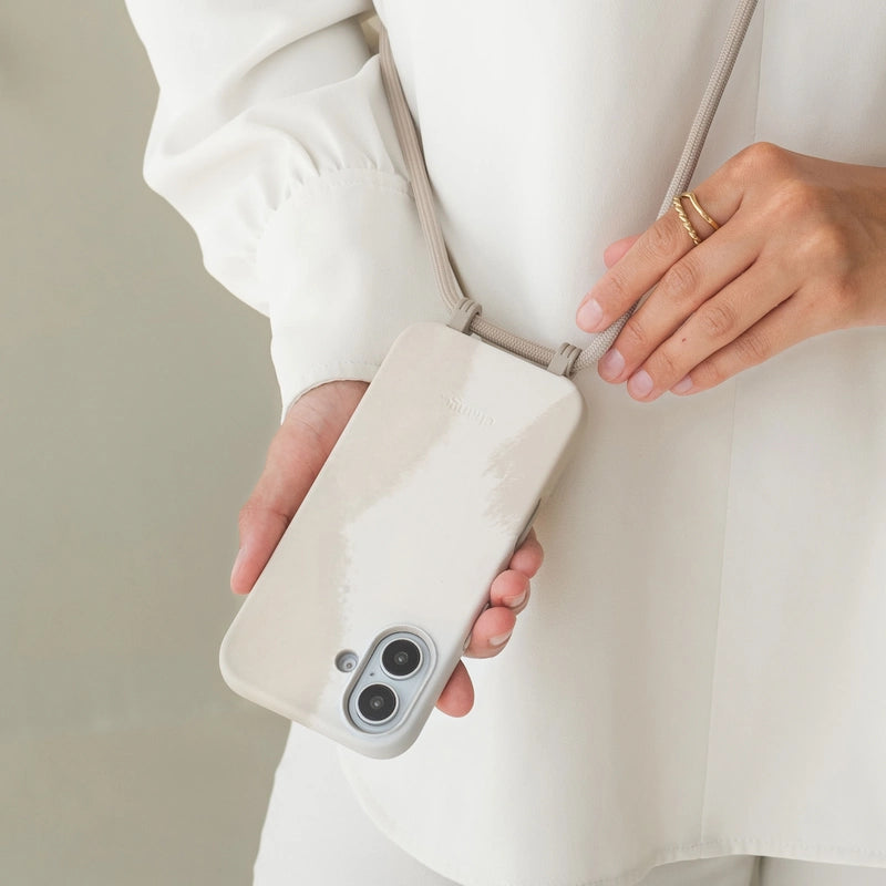 Handykette iPhone 16 Pro Weiß