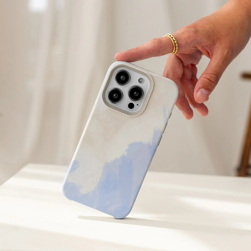 iPhone 16 Pro Handykette Blau Creme