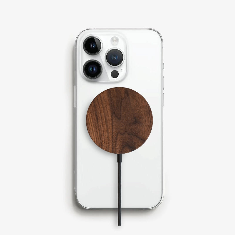 MagSafe Wireless Charger Walnuss