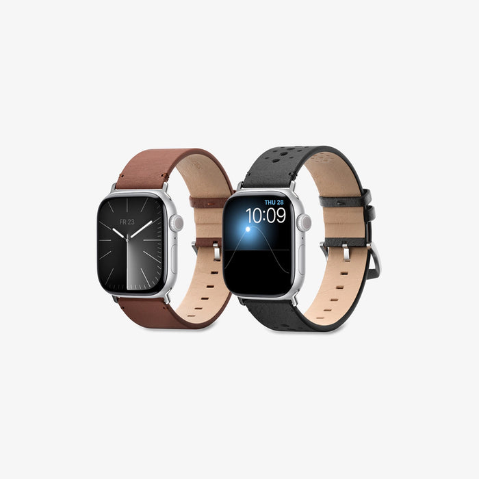 Woodcessories - Apple Watch Armband Leder Motion Bundle - 44/45/46/49mm