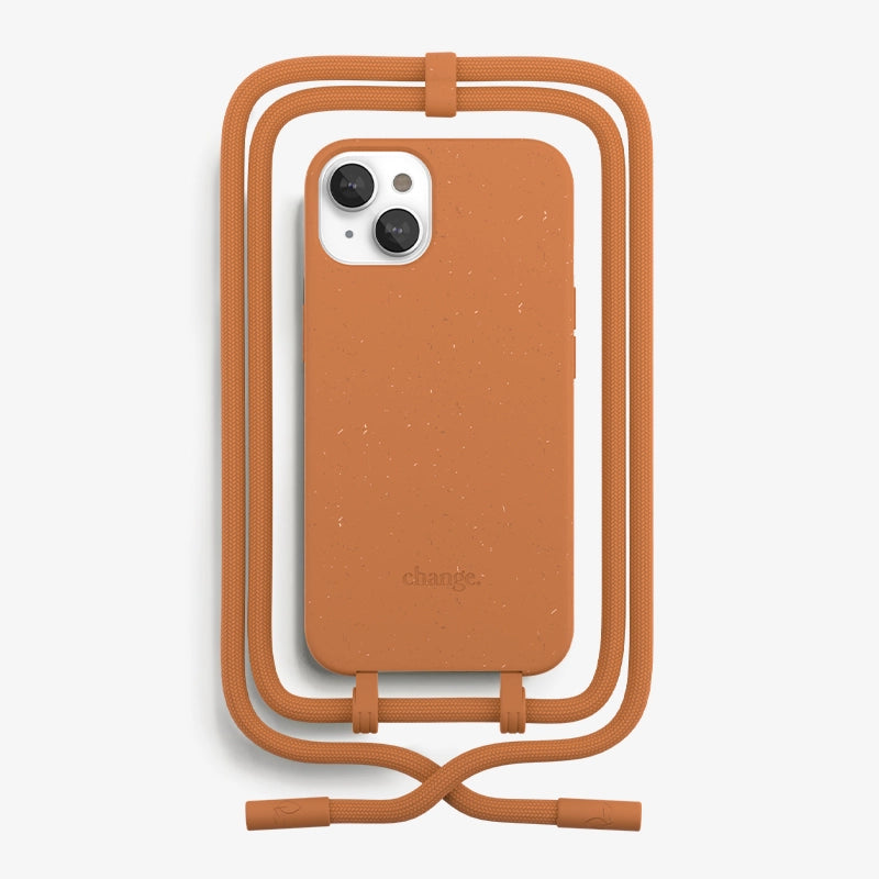 Iphone 13 Handykette abnehmbar Orange