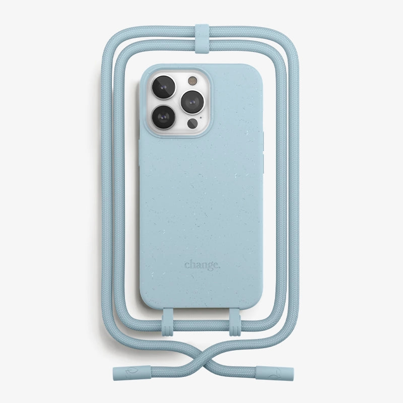 Iphone 13 Pro Handykette abnehmbar Pastell Blau