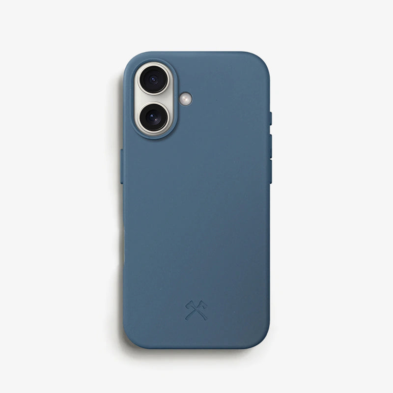 iphone 16 bio case blau nachhaltig