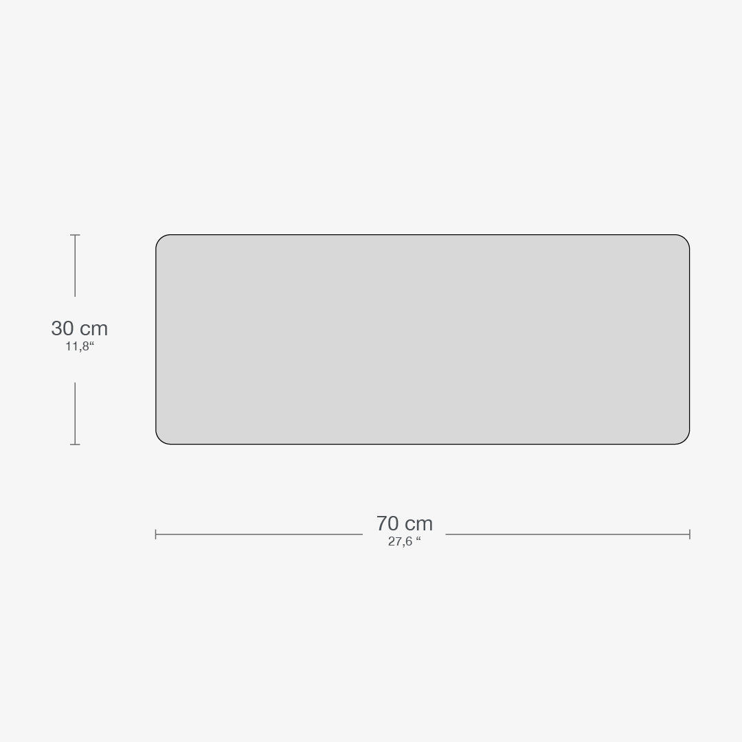 2in1 Schreibtischunterlage 70x30cm