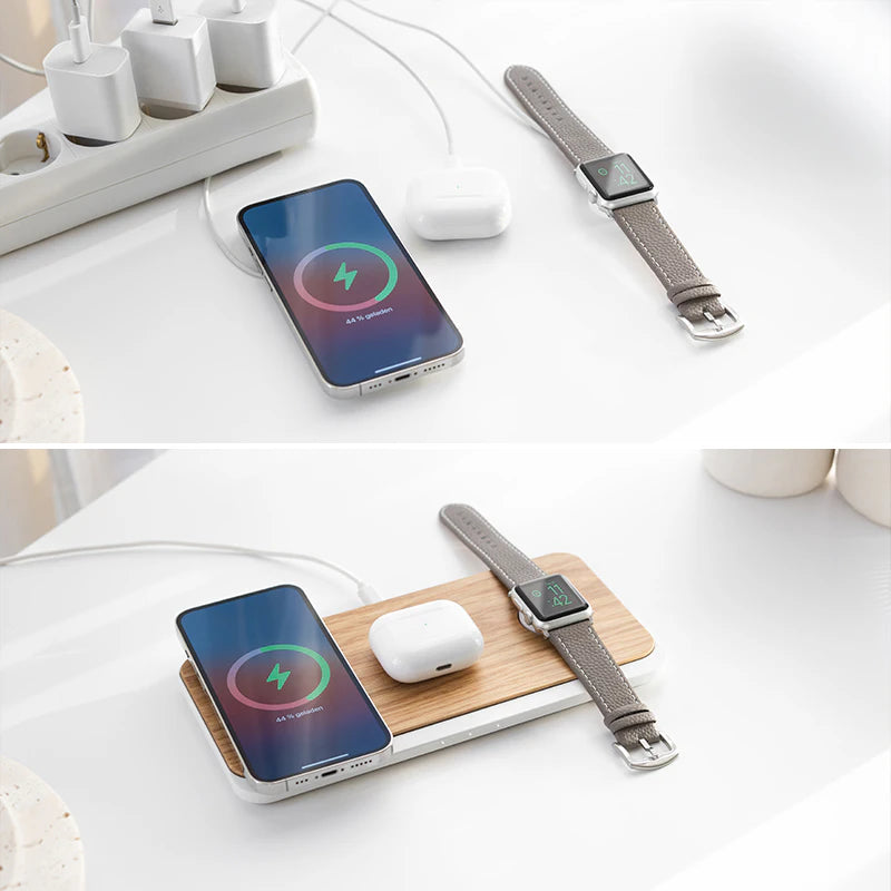 3-in-1 MagSafe & Apple Watch Charger & Netzteil