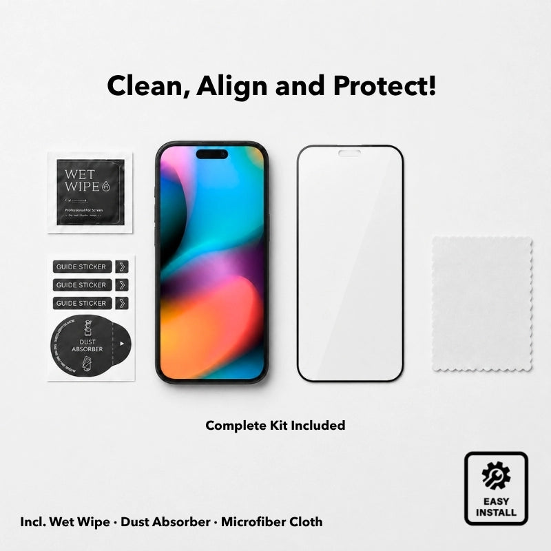 iPhone 17 Pro Panzerglas Full Screen