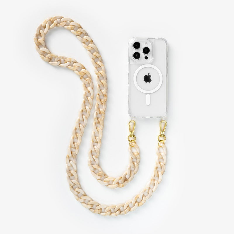 iPhone 15 Pro Handykette Durchsichtig MagSafe