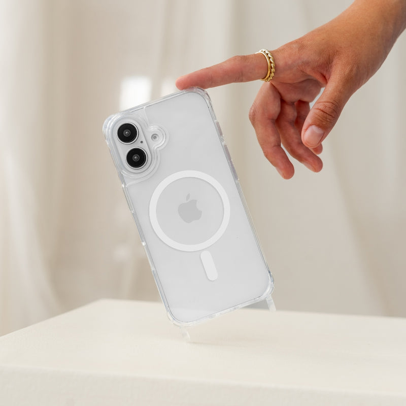 iPhone 17 Handykette Durchsichtig MagSafe