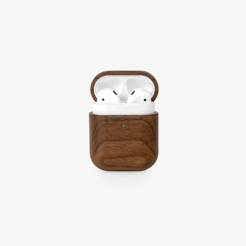 AirPods 1&2 Hülle Holz Walnuss
