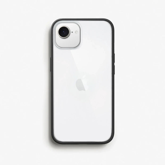 Woodcessories - Clear Case - iPhone 16e - Schwarz/klar