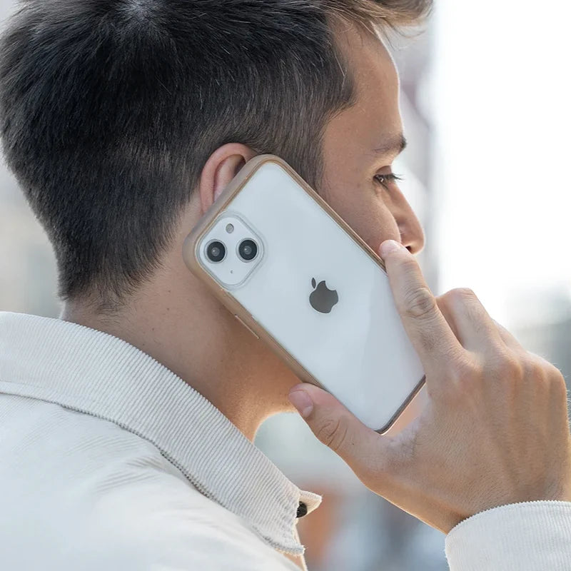 Iphone 13 durchsichtige Handyhülle braun