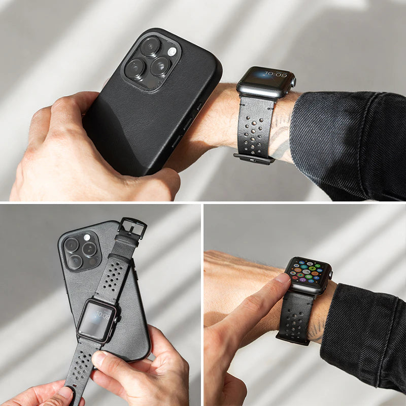 Apple Watch Armband Leder Vegan