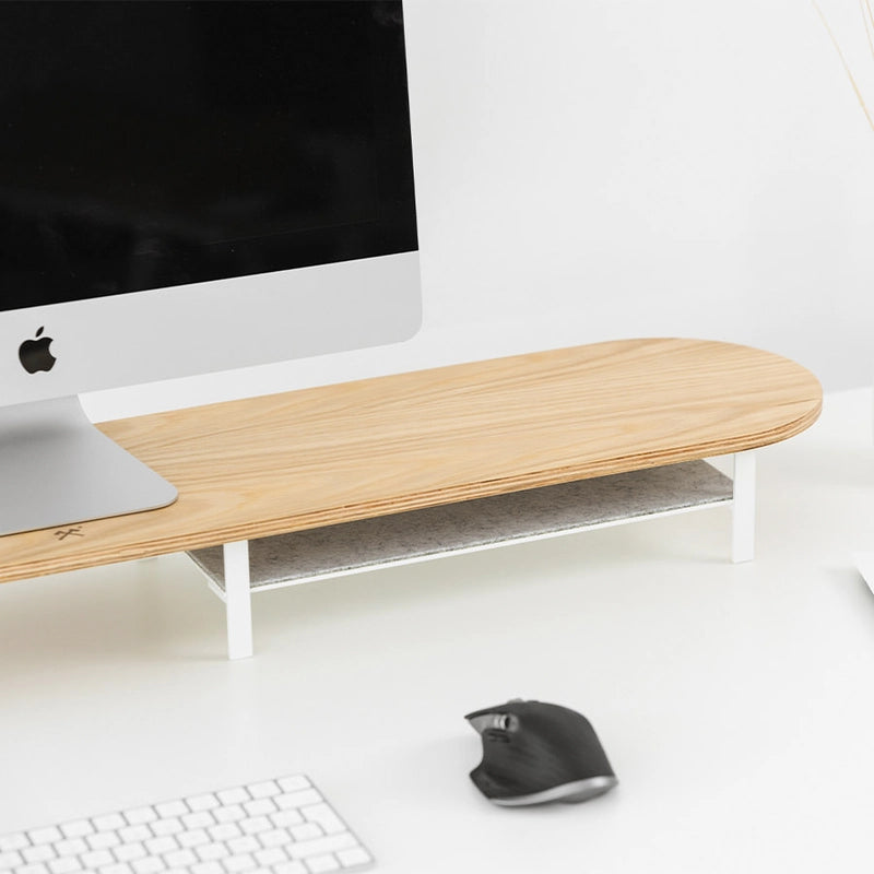 Desk Bundle Klein Single Eiche