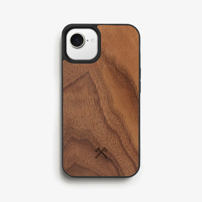 Woodcessories - nachhaltige Bumper Hülle - iPhone 16e - Walnuss