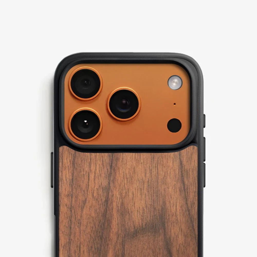 iPhone 17 Pro Hülle Walnuss mit MagSafe
