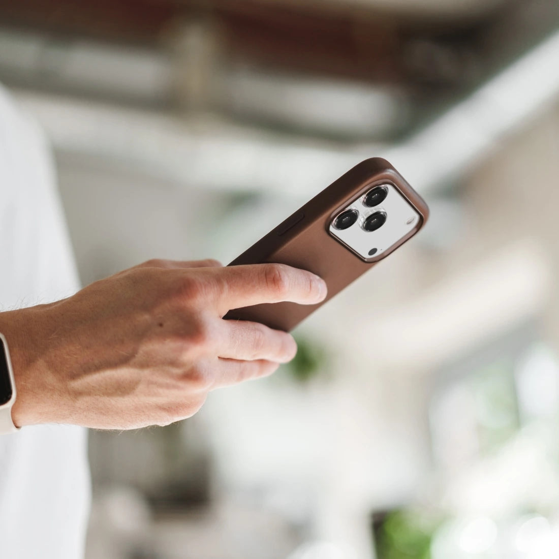 iPhone 17 Pro Hülle Leder Vegan