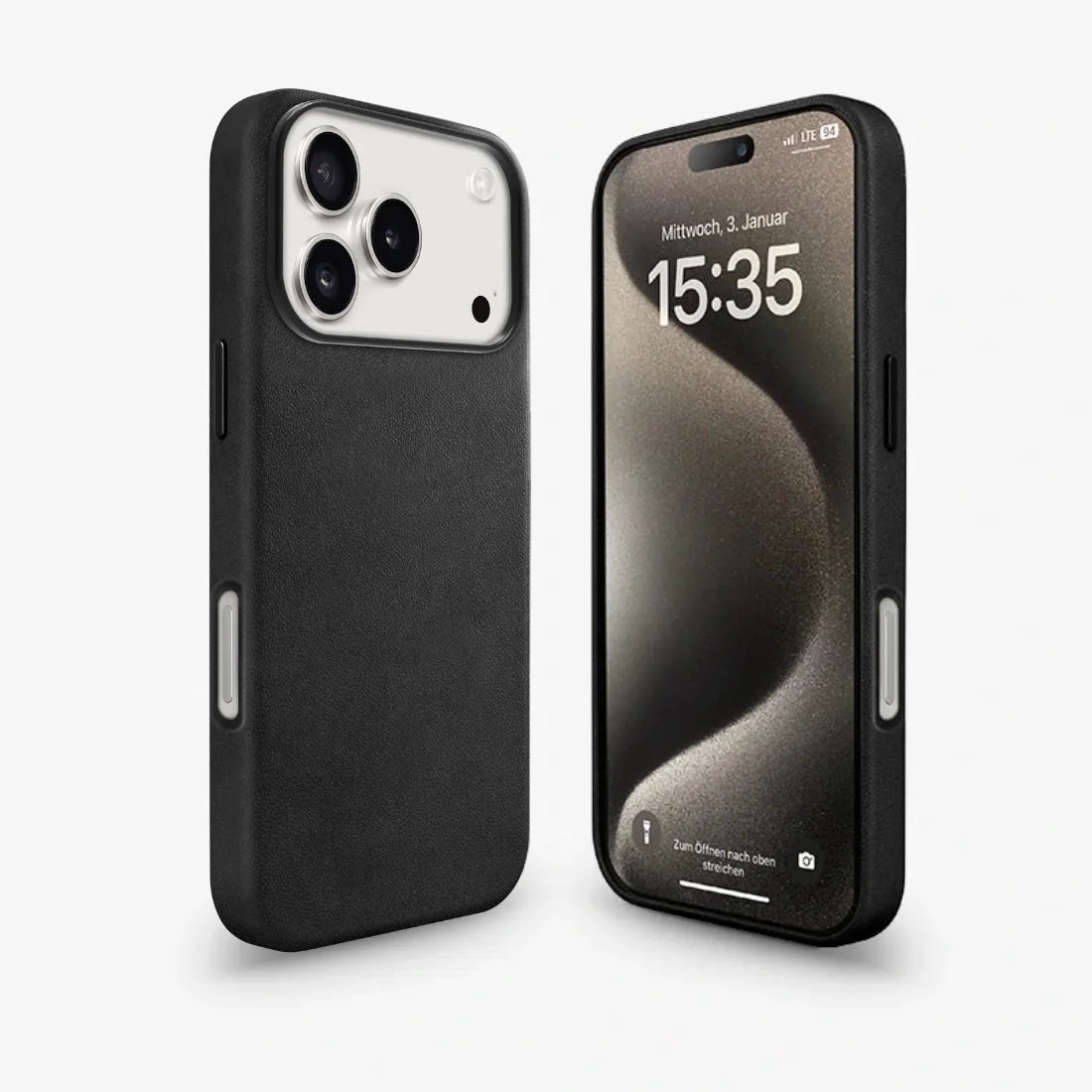 iPhone 17 Pro Max Hülle Leder Vegan