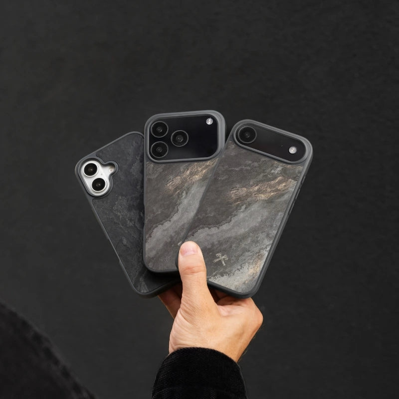 iPhone 17 Pro Max Hülle Stein mit MagSafe