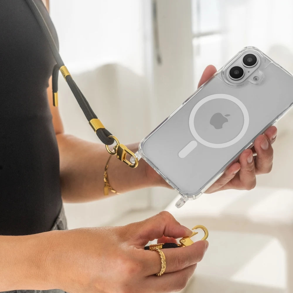 iPhone 17 Handykette Durchsichtig MagSafe