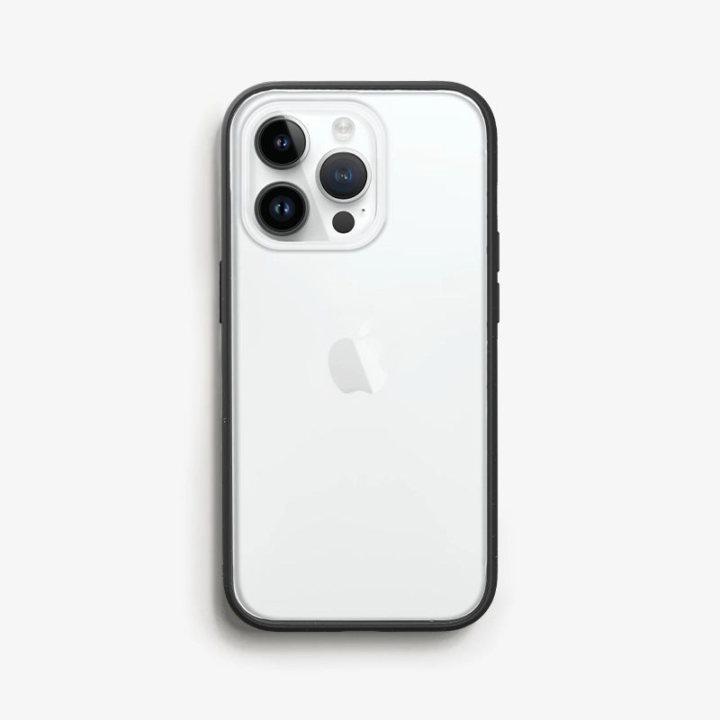 Iphone 14 Pro durchsichtige Handyhülle Schwarz