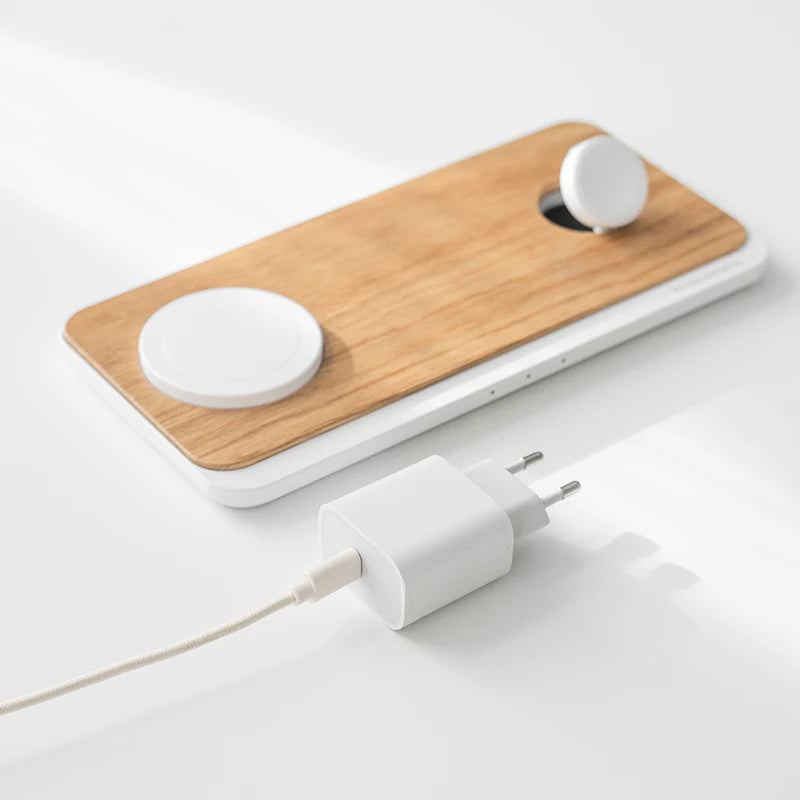 3-in-1 MagSafe & Apple Watch Charger & Netzteil