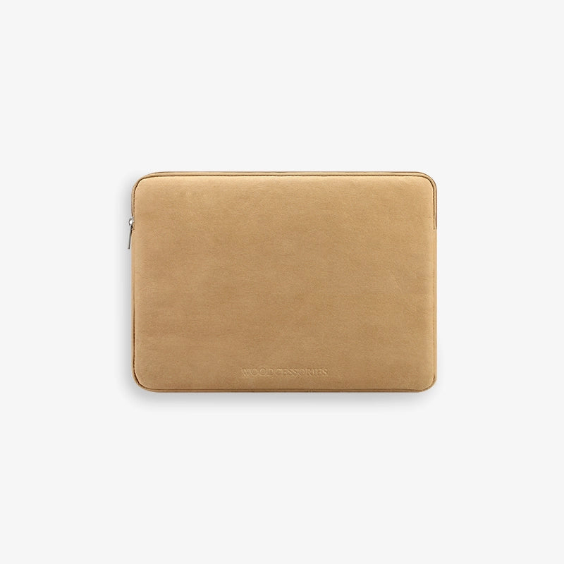 Woodcessories - Housse écologique pour MacBook 13" - Brun