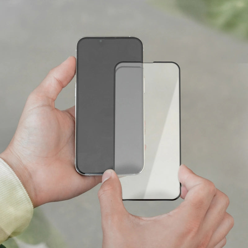 Bio Case + Fullscreen Panzerglas iPhone 13 Mini Grün