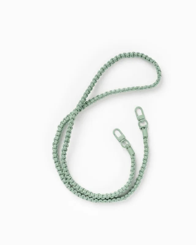 Abnehmbare Braided Kordel Jade Green